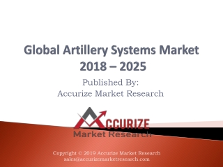 Artillery Systems Market
