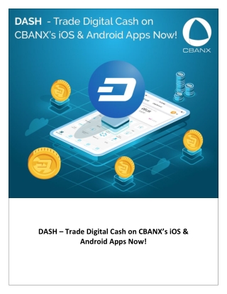 DASH Digital cash trading
