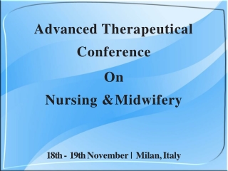 Tracks | Nursing Conference | Nursing Meet 2019 | Nursing Summits