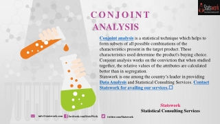 Conjoint Analysis and Its Types