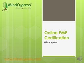 Online PMP Certification (MindCypress)| PMP® Certification Exam Training