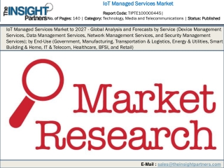 IoT Managed Services Market to 2027 - Global Analysis
