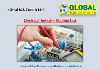 Electrical Industry Mailing List