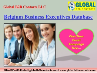 Belgium Business Executives Database