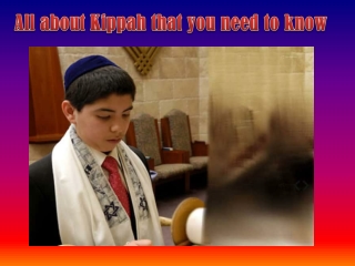 All about Kippah that you need to know