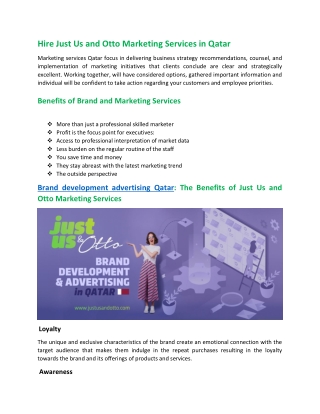 Qatar Marketing Services