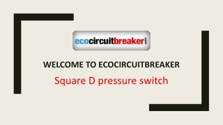Square D Pressure Switch - Ecocircuitbreaker
