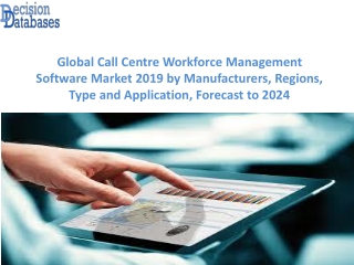 Global Call Centre Workforce Management Software Market Research Report 2019-2024