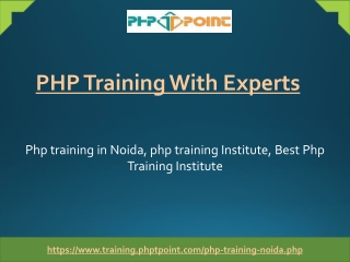 PHP Training in Noida