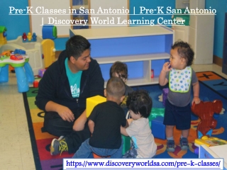 Pre-K Classes in San Antonio