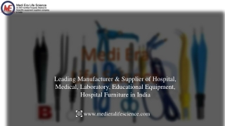 Leading Manufacturer & Supplier of Hospital,Medical,Laboratory Device in India