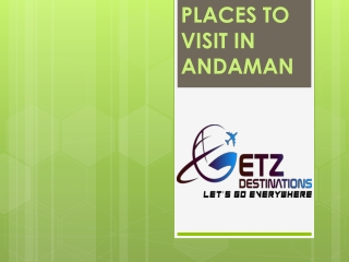 PLACES TO VISIT IN ANDAMAN