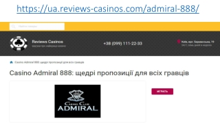 Casino Admiral 888