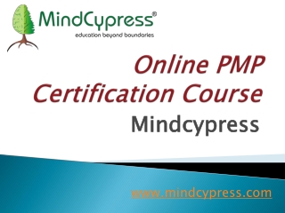 Online PMP Certification [ Mindcypress ] || Project Management Certification Course || How difficult is PMP certificatio