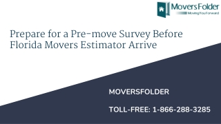 Why moving survey is important while moving with Florida Movers