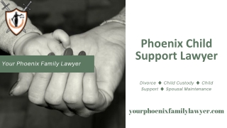 Phoenix Child Support Lawyer - Your Phoenix Family Lawyer