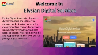 Digital Branding Strategy | Elysian Digital Services
