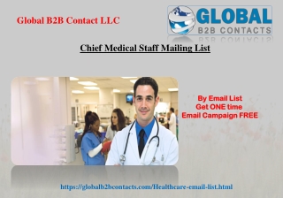 Chief Medical Staff Mailing List