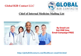 Chief of Internal Medicine Mailing List