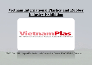 Vietnam International Plastics and Rubber Industry Exhibition