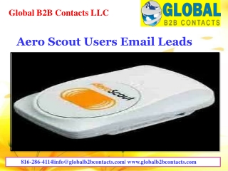 AeroScout Users Email Leads