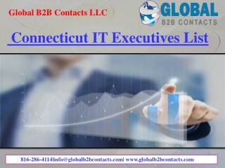 Connecticut IT Executives List