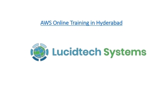 AWS Online Training