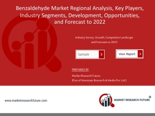 Benzaldehyde Market was Valued at USD 225.0 million in 2015 and is expected to reach USD 282.7 million by the end of 202