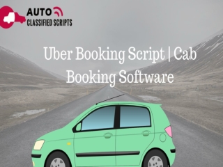 Uber Clone Script | OLA Script