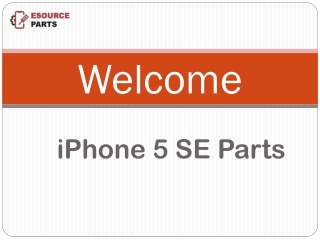 Best Quality iPhone 5SE Screens and Parts - Esource Parts