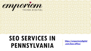 SEO services in Pennsylvania-Emporiomdigital