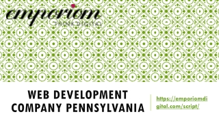 Web Development Company Pennsylvania-Emporiomdigital