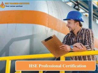 HSE Professional Certification