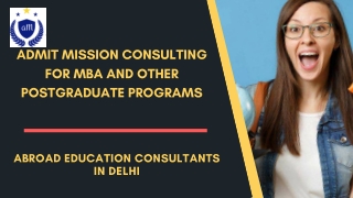 Best Admission Consultants In India