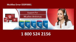 McAfee Error EE0F0001