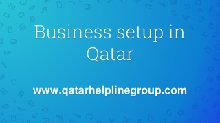 Business setup in Qatar