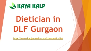 Dietician in DLF Gurgaon-Dr Anjana Kalia