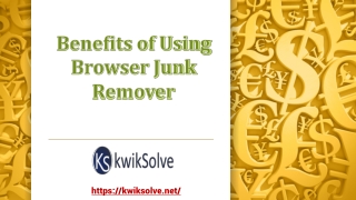 Protect Your System - Use Browser Junk Removal Tool