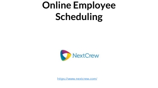 Online Employee Scheduling