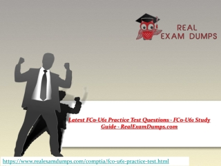 2019 Valid CompTIA FC0-U61 Exam Study Guide - FC0-U61 Exam PDF - RealExamDumps.com
