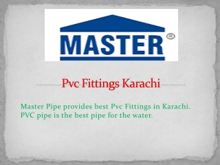 Pvc Fittings Karachi