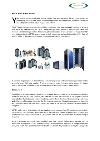 Rittal Rack & Enclosure