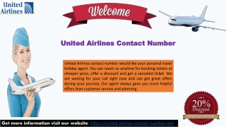 Get-instant a booking air-tickets with United Airlines Contact Number