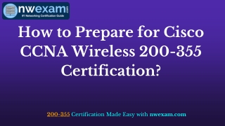 200-355 CCNA Wireless (WIFUND) Exam Sample Questions