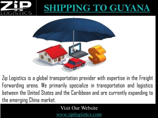 Shipping To Guyana