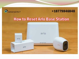 How to Reset Arlo Base Station? 18779846848 Arlo Customer Support Phone Number