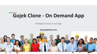 Gojek Clone On Demand App