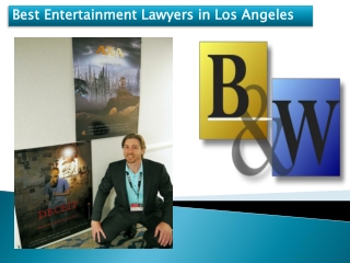 Best Entertainment Lawyers in Los Angeles