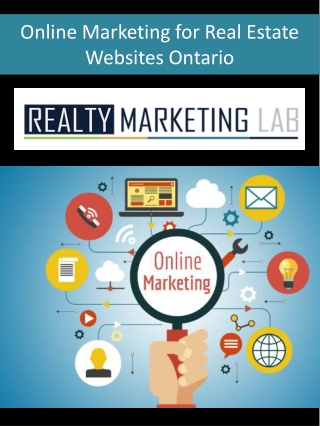 Online Marketing for Real Estate Websites Ontario