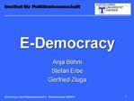 E-Democracy